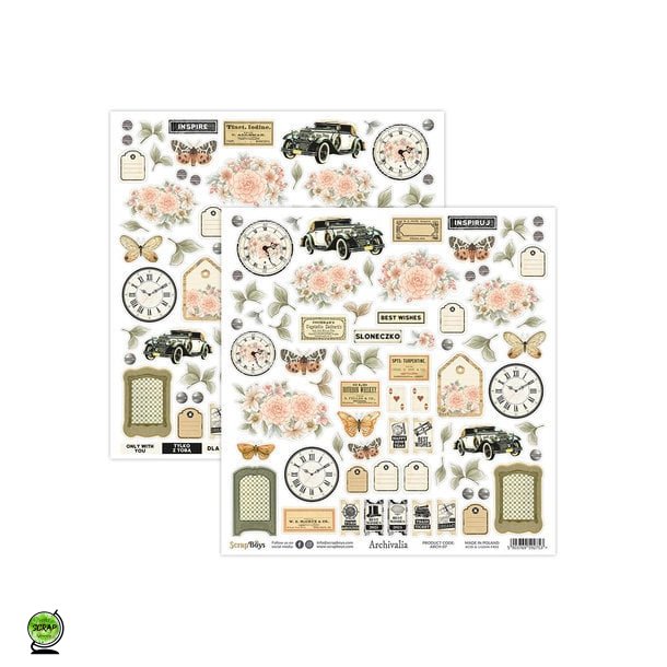 ScrapBoys ARCH-07 - Archivalia 07 30*30 cm