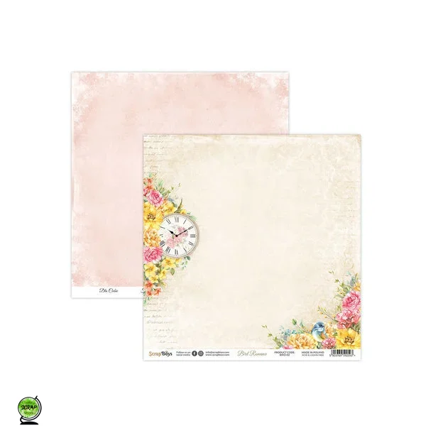 ScrapBoys BIRO-02 - Bird Romance 02 30*30 cm