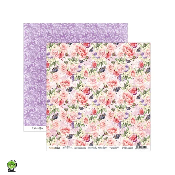 Scarpboys BUME-05 - Butterfly Meadow 05 30*30 cm