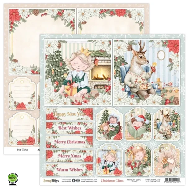ScrapBoys CHTI-05 - Christmas Time 05 30*30 cm