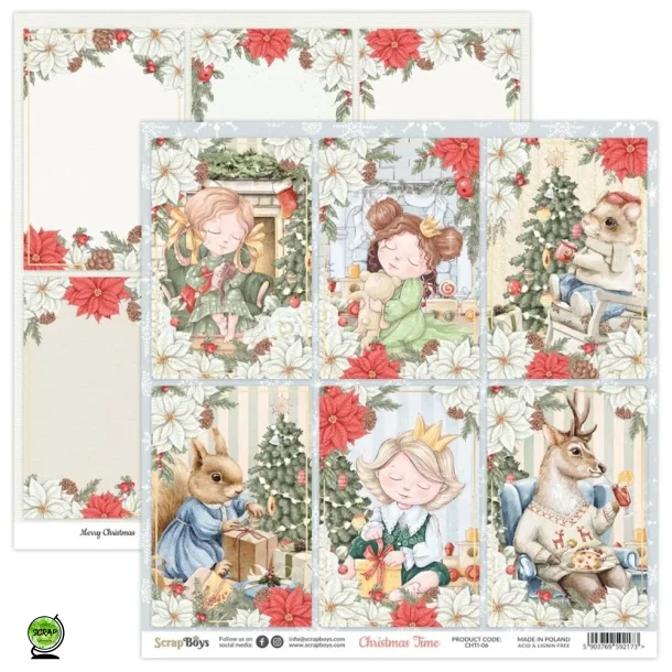ScrapBoys CHTI-06 - Christmas Time 06 30*30 cm
