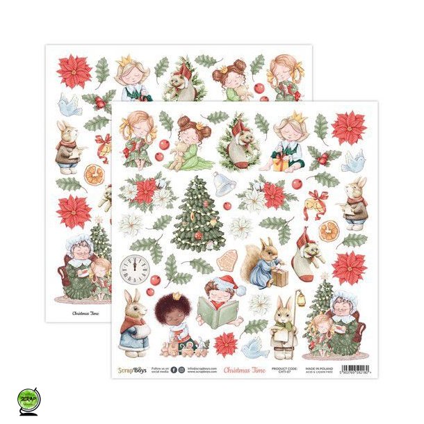 ScrapBoys CHTI-07 - Christmas Time 07 30*30 cm