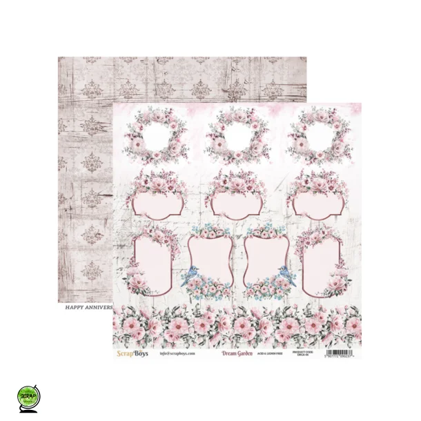 ScrapBoys DRGA- 06 - Dream Garden 06 30*30 cm
