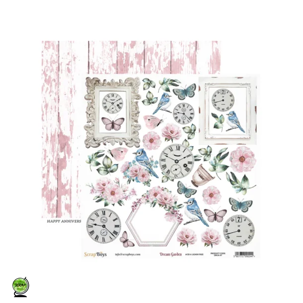 ScrapBoys DRGA-07 - Dream Garden 07 30*30 cm
