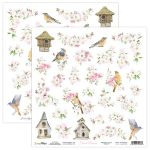 ScrapBoys FLDR-07 - Flower Dreams 07 30*30 cm