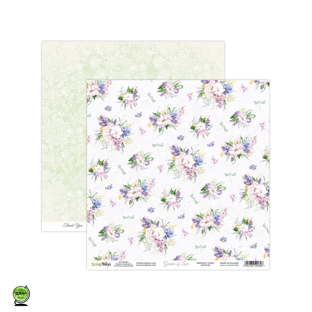ScrapBoys GALO-04 - Garden of Love 04 30*30 cm