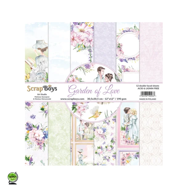 ScrapBoys SB-GALO-08 - Garden of Love st 30*30 cm