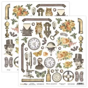 ScrapBoys HOSC-07 - House of Science 07 30*30 cm