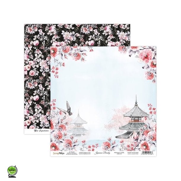 ScrapBoys JABE-02 - Japanese Beauty 02 30*30 cm
