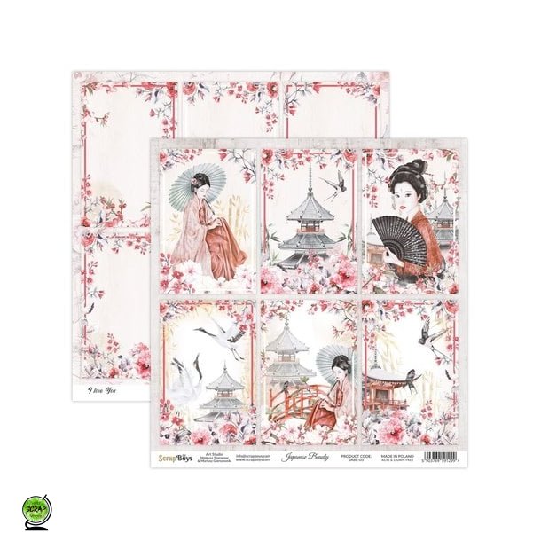 ScrapBoys JABE-05 - Japanese Beauty 05 30*30 cm