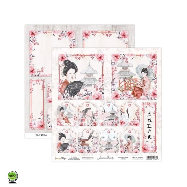 ScrapBoys JABE-06 - Japanese Beauty 06 30*30 cm