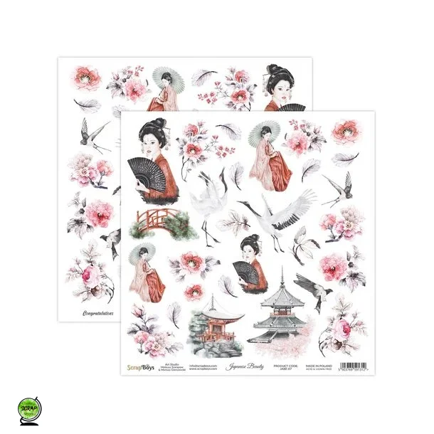 ScrapBoys JABE-07 - Japanese Beauty 07 30*30 cm