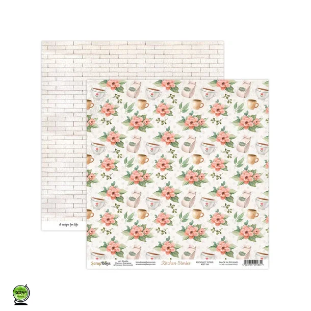 ScrapBoys KIST-04 - Kitchen Stories 04 30*30 cm
