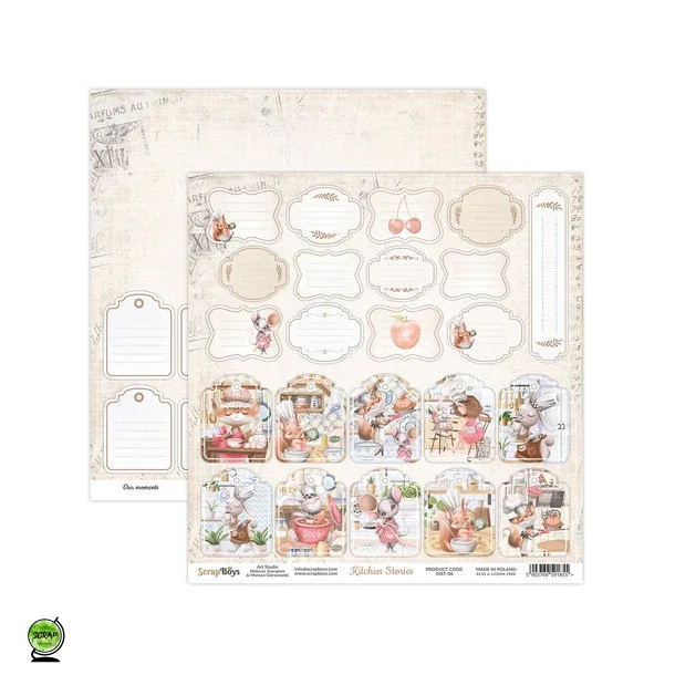 ScrapBoys KIST-06 - Kitchen Stories 06 30*30 cm