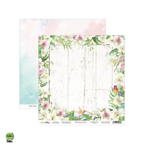 ScrapBoys PRIM-02 - Primavera 02 30*30 cm