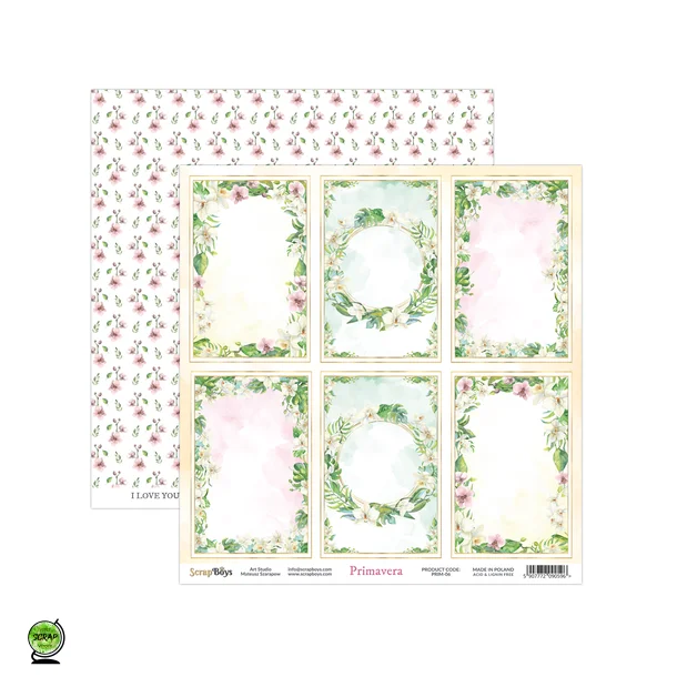 ScrapBoys PRIM-06 - Primavera 06 30*30 cm