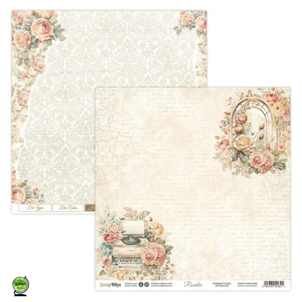 ScrapBoys SB-ROSA-02 - Rosalia 02 30*30 cm