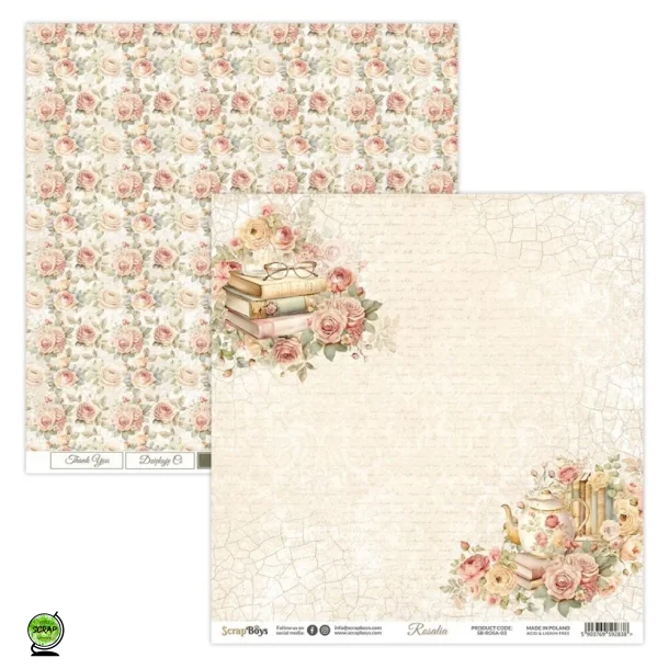ScrapBoys SB-ROSA-03 - Rosalia 03 30*30 cm