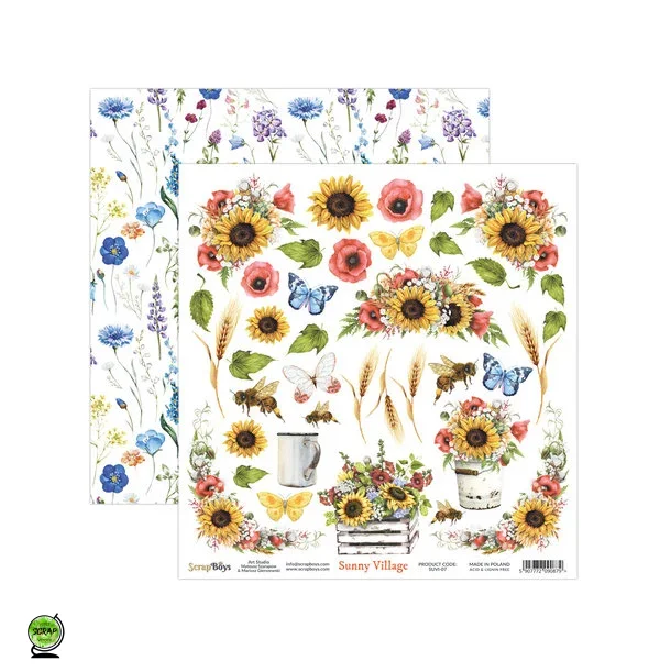 ScrapBoys SUVI-07 - Sunny Village 07 30*30 cm