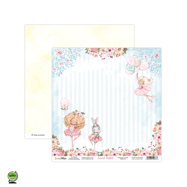 ScrapBoys SWBA-01 - Sweet Ballet 01 30*30 cm