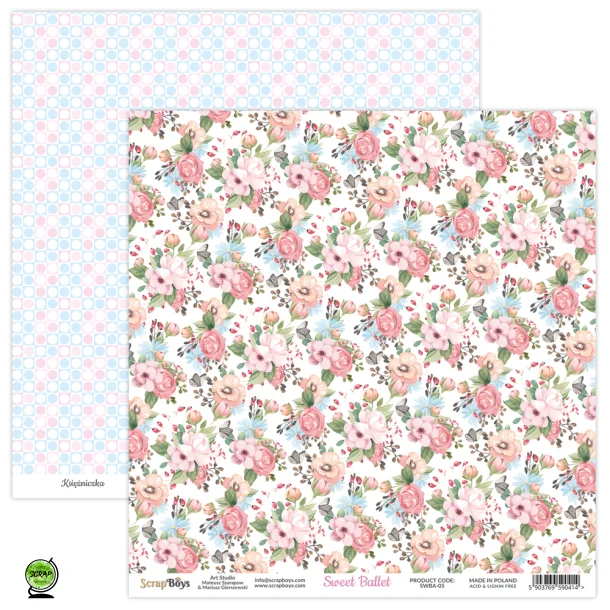 ScrapBoys SWBA-05 - Sweet Ballet 05 30*30 cm