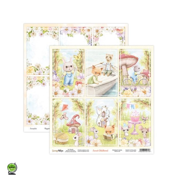 ScrapBoys SWCH-03 - Sweet Childhood 03 30*30 cm