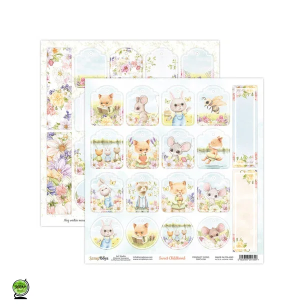 ScrapBoys SWCH-06 - Sweet Childhood 06 30*30 cm