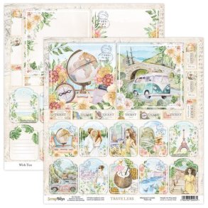 ScrapBoys TRAV-06 - Travelers 06 30*30 cm