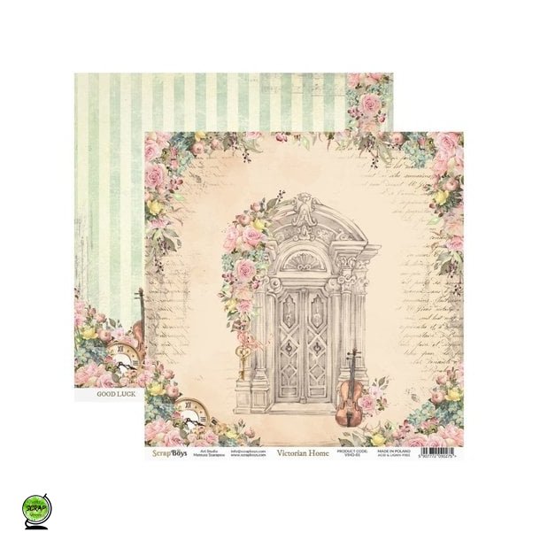 ScrapBoys VIHO-01 - Victorian Home 01 30*30 cm