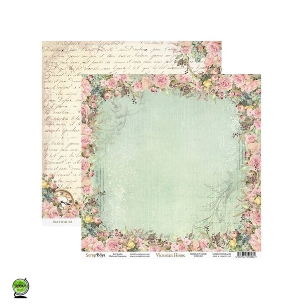 ScrapBoys VIHO-02 - Victorian Home 02 30*30 cm