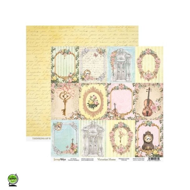 ScrapBoys VIHO-06 - Victorian Home 06 30*30 cm