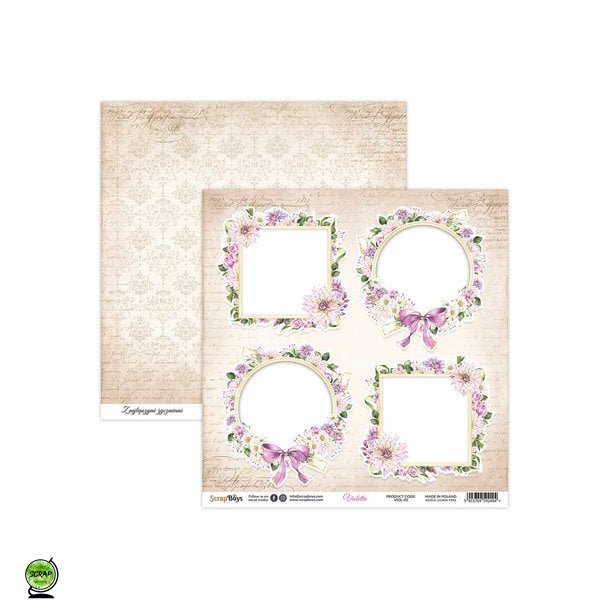 ScrapBoys VIOL-03 - Violetta 03 30*30 cm