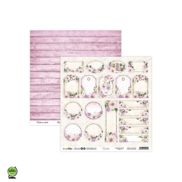 ScrapBoys VIOL-06 - Violetta 06 30*30 cm
