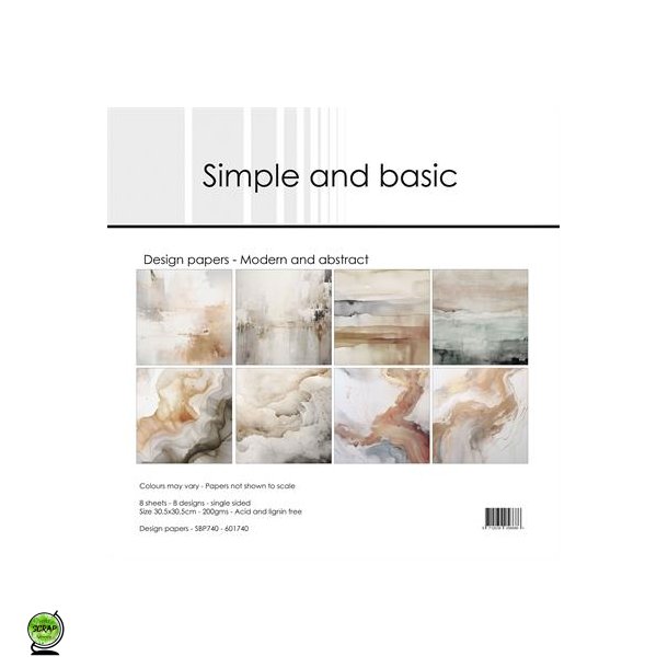 Simple and Basic SBP740 - Moderne and abstract 30,5c30,5 cm