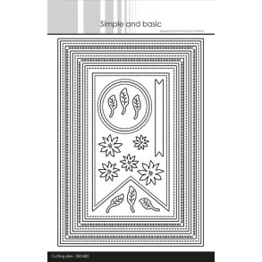 Simple and Basic SBD482 - Dies Strip and frames A5