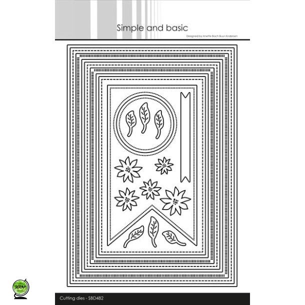 Simple and Basic SBD482 - Dies Strip and frames A5
