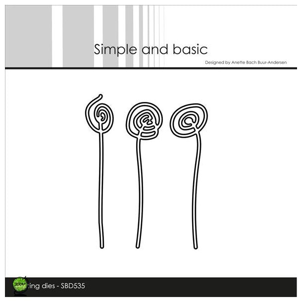 Simple and Basic SBD535 - Dies Funky flowers 1