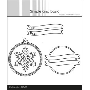 Simple and Basic SBD488 - Dies Round gifttag with add-ons