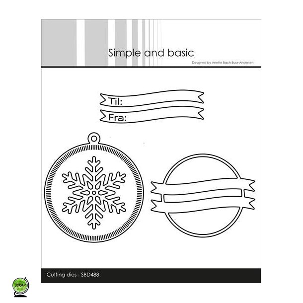 Simple and Basic SBD488 - Dies Round gifttag with add-ons