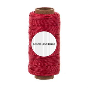 Simple and Basic SBA709 - Polyester trd 0,5mmx50m calm red