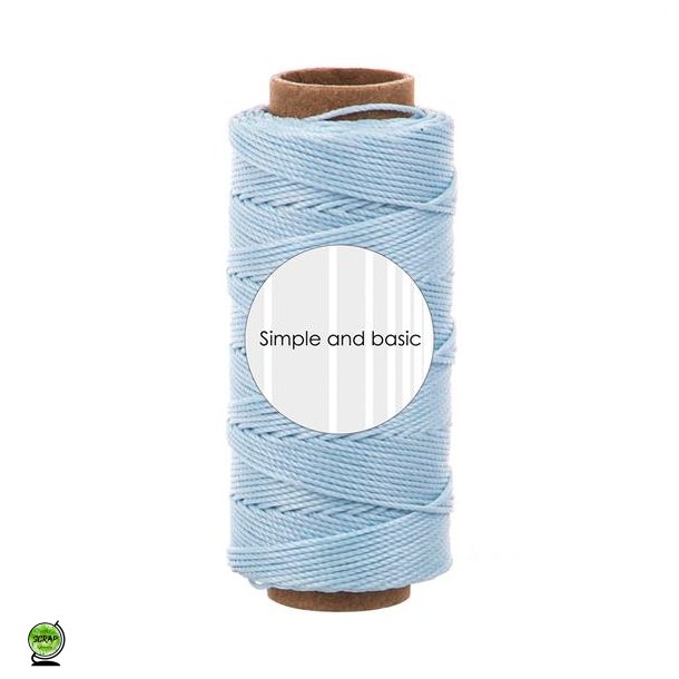Simple and Basic SBA706 - Polyester trd 0,5mmx50m light blue
