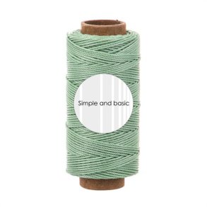 Simple and Basic SBA707 - Polyester trd 0,5mmx50m spring green