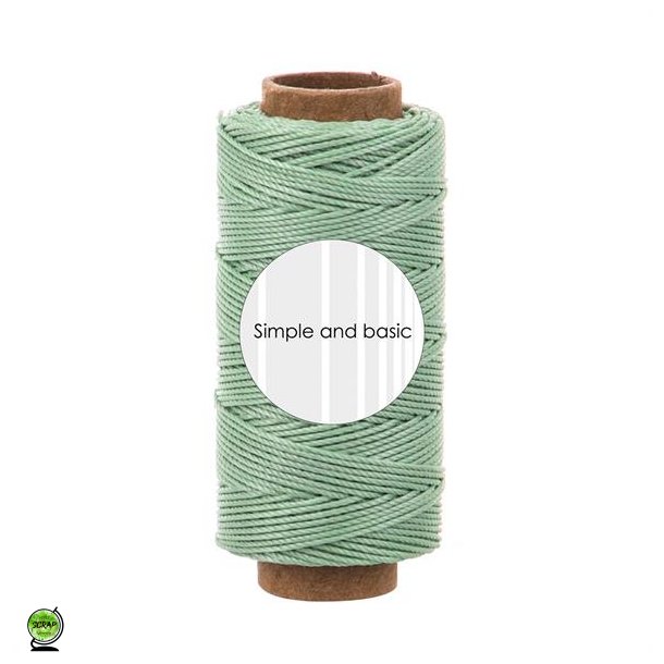 Simple and Basic SBA707 - Polyester trd 0,5mmx50m spring green