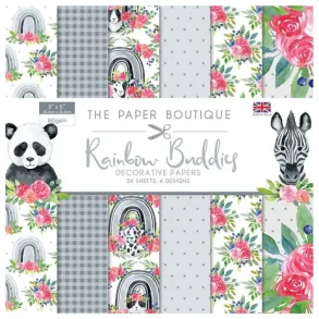 The Papar Boutique PB1374 - Rainbow Buddies 20,3*20,3 cm
