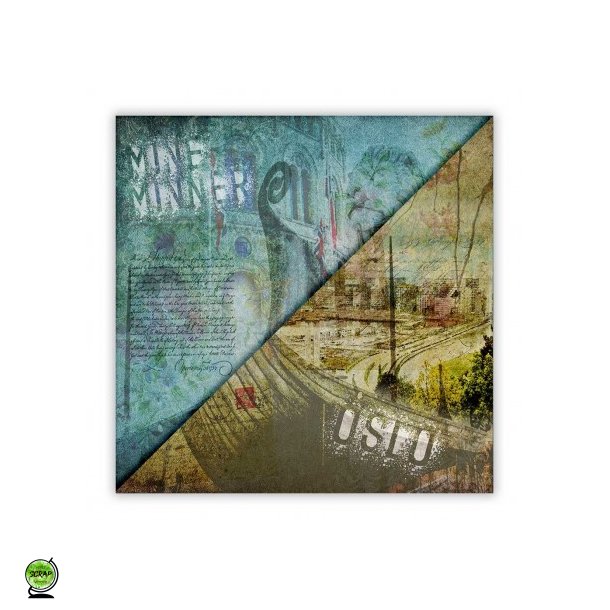 Paper Designs Travel-0010 - OSLO 30*30 cm